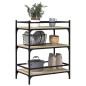 vidaXL Carrito de cocina madera ingeniería roble Sonoma 65x40x86,5 cm vidaXL Carrito de cocina madera ingeniería roble Sonoma 65x40x86,5 cm