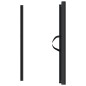 vidaXL Puerta retráctil para mascotas negra 82,5x125 cm vidaXL Puerta retráctil para mascotas negra 82,5x125 cm