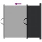 vidaXL Puerta retráctil para mascotas negra 82,5x125 cm vidaXL Puerta retráctil para mascotas negra 82,5x125 cm
