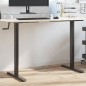 vidaXL Marco de escritorio de pie acero negro (94-135)x60x(70-114) cm vidaXL Marco de escritorio de pie acero negro (94-135)x60x(70-114) cm