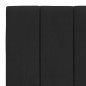 vidaXL Estructura de cama con cabecero de terciopelo negro 90x200 cm