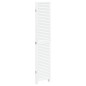 vidaXL Biombo separador de 4 paneles madera maciza Paulownia blanco vidaXL Biombo separador de 4 paneles madera maciza Paulownia blanco
