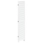 vidaXL Biombo separador de 5 paneles madera maciza Paulownia blanco vidaXL Biombo separador de 5 paneles madera maciza Paulownia blanco