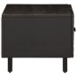 vidaXL Mesa de centro madera maciza de mango negra 80x50x40 cm vidaXL Mesa de centro madera maciza de mango negra 80x50x40 cm