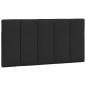 vidaXL Estructura de cama con cabecero de terciopelo negro 100x200 cm vidaXL Estructura de cama con cabecero de terciopelo negro 100x200 cm