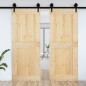 vidaXL Puerta NARVIK madera maciza pino 90x210 cm vidaXL Puerta NARVIK madera maciza pino 90x210 cm