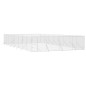 vidaXL Perrera de exterior acero galvanizado plateado 8x16x2 m vidaXL Perrera de exterior acero galvanizado plateado 8x16x2 m