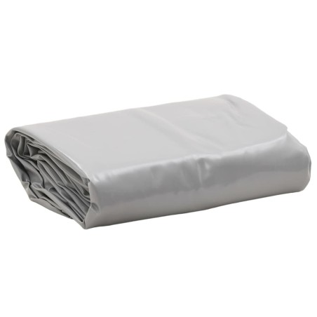 vidaXL Lona gris 1x2,5 m 600 g/m²