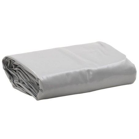 vidaXL Lona gris 5x8 m 600 g/m²