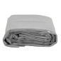 vidaXL Lona gris 1,5x2 m 600 g/m²