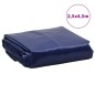 vidaXL Lona azul 2,5x4,5 m 600 g/m²