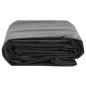 vidaXL Lona negra 1,5x2 m 600 g/m² vidaXL Lona negra 1,5x2 m 600 g/m²
