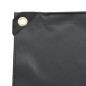 vidaXL Lona negra 1,5x2 m 600 g/m² vidaXL Lona negra 1,5x2 m 600 g/m²