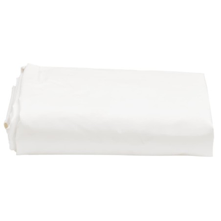vidaXL Lona blanco Ø 2,4 m 600 /m²