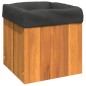vidaXL Jardinera de madera maciza de acacia 25x25x25 cm vidaXL Jardinera de madera maciza de acacia 25x25x25 cm