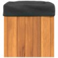 vidaXL Jardinera de madera maciza de acacia 25x25x25 cm vidaXL Jardinera de madera maciza de acacia 25x25x25 cm
