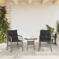 vidaXL Sillones de jardín con cojines 2 uds ratán sintético gris vidaXL Sillones de jardín con cojines 2 uds ratán sintético gris