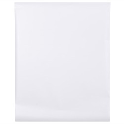 vidaXL Lámina de ventana esmerilada PVC blanco 60x2000 cm