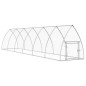 vidaXL Jaula para gallinas acero galvanizado plateado 600x105x120 cm vidaXL Jaula para gallinas acero galvanizado plateado 600x105x120 cm