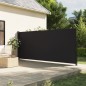 vidaXL Toldo lateral retráctil de jardín negro 170x300 cm vidaXL Toldo lateral retráctil de jardín negro 170x300 cm