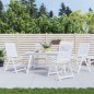 vidaXL Cojín silla jardín respaldo bajo 4 uds tela Oxford crema vidaXL Cojín silla jardín respaldo bajo 4 uds tela Oxford crema