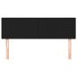vidaXL Cabeceros 2 unidades tela negro 72x5x78/88 cm vidaXL Cabeceros 2 unidades tela negro 72x5x78/88 cm