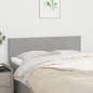 vidaXL Cabeceros 2 unidades tela gris claro 72x5x78/88 cm vidaXL Cabeceros 2 unidades tela gris claro 72x5x78/88 cm
