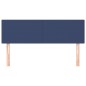 vidaXL Cabeceros 2 unidades tela azul 72x5x78/88 cm vidaXL Cabeceros 2 unidades tela azul 72x5x78/88 cm