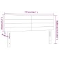 vidaXL Cabeceros 2 unidades terciopelo gris claro 72x5x78/88 cm vidaXL Cabeceros 2 unidades terciopelo gris claro 72x5x78/88 cm