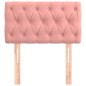 vidaXL Cabecero de terciopelo rosa 80x7x78/88 cm vidaXL Cabecero de terciopelo rosa 80x7x78/88 cm
