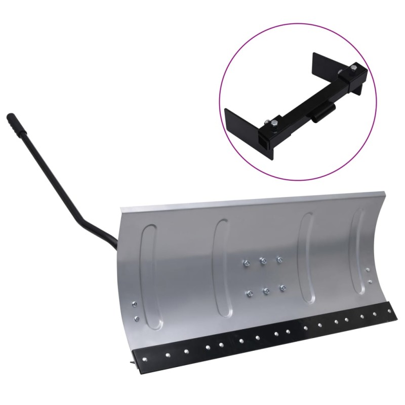vidaXL Pala quitanieves para cortacésped con adaptador 100 cm vidaXL Pala quitanieves para cortacésped con adaptador 100 cm