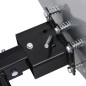 vidaXL Pala quitanieves para cortacésped con adaptador 100 cm vidaXL Pala quitanieves para cortacésped con adaptador 100 cm
