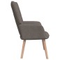 vidaXL Sillón de relax de tela gris taupe vidaXL Sillón de relax de tela gris taupe