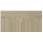 vidaXL Juego de muebles de baño madera de ingeniería roble Sonoma vidaXL Juego de muebles de baño madera de ingeniería roble Sonoma