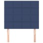 vidaXL Cabeceros 2 unidades de tela azul 90x5x78/88 cm vidaXL Cabeceros 2 unidades de tela azul 90x5x78/88 cm