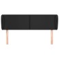 vidaXL Cabecero de cuero sintético negro 147x23x78/88 cm vidaXL Cabecero de cuero sintético negro 147x23x78/88 cm