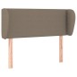 vidaXL Cabecero de tela gris taupe 83x23x78/88 cm vidaXL Cabecero de tela gris taupe 83x23x78/88 cm