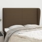 vidaXL Cabecero con orejas de tela gris claro 147x23x118/128 cm vidaXL Cabecero con orejas de tela gris claro 147x23x118/128 cm