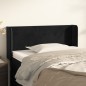 vidaXL Cabecero de terciopelo negro 93x16x78/88 cm vidaXL Cabecero de terciopelo negro 93x16x78/88 cm