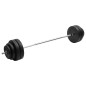 vidaXL Mancuerna con discos 60 kg vidaXL Mancuerna con discos 60 kg