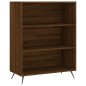 vidaXL Aparador alto madera contrachapada marrón roble 69,5x34x180 cm vidaXL Aparador alto madera contrachapada marrón roble 69,5x34x180 cm