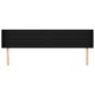 vidaXL Cabecero de tela negro 183x16x78/88 cm vidaXL Cabecero de tela negro 183x16x78/88 cm