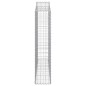 vidaXL Cestas gaviones 13 uds forma de arco hierro 200x30x140/160 cm vidaXL Cestas gaviones 13 uds forma de arco hierro 200x30x140/160 cm