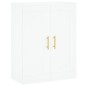 vidaXL Aparador alto madera contrachapada blanco 69,5x34x180 cm vidaXL Aparador alto madera contrachapada blanco 69,5x34x180 cm