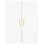 vidaXL Aparador alto madera contrachapada blanco 69,5x34x180 cm vidaXL Aparador alto madera contrachapada blanco 69,5x34x180 cm