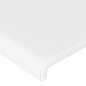 vidaXL Cabecero con LED cuero sintético blanco 147x16x118/128 cm vidaXL Cabecero con LED cuero sintético blanco 147x16x118/128 cm