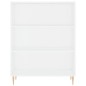 vidaXL Aparador alto madera contrachapada blanco 69,5x34x180 cm vidaXL Aparador alto madera contrachapada blanco 69,5x34x180 cm