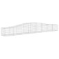 vidaXL Cestas de gaviones 20 uds forma de arco hierro 400x50x40/60 cm vidaXL Cestas de gaviones 20 uds forma de arco hierro 400x50x40/60 cm