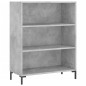 vidaXL Aparador alto madera contrachapada gris hormigón 69,5x34x180 cm vidaXL Aparador alto madera contrachapada gris hormigón 69,5x34x180 cm