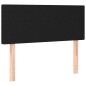 vidaXL Cama box spring con colchón tela negro 90x190 cm vidaXL Cama box spring con colchón tela negro 90x190 cm